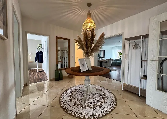 Gemütliche helle Ferienwohnung im angesagten Boho Stil #Cosiness Company Cuxhaven